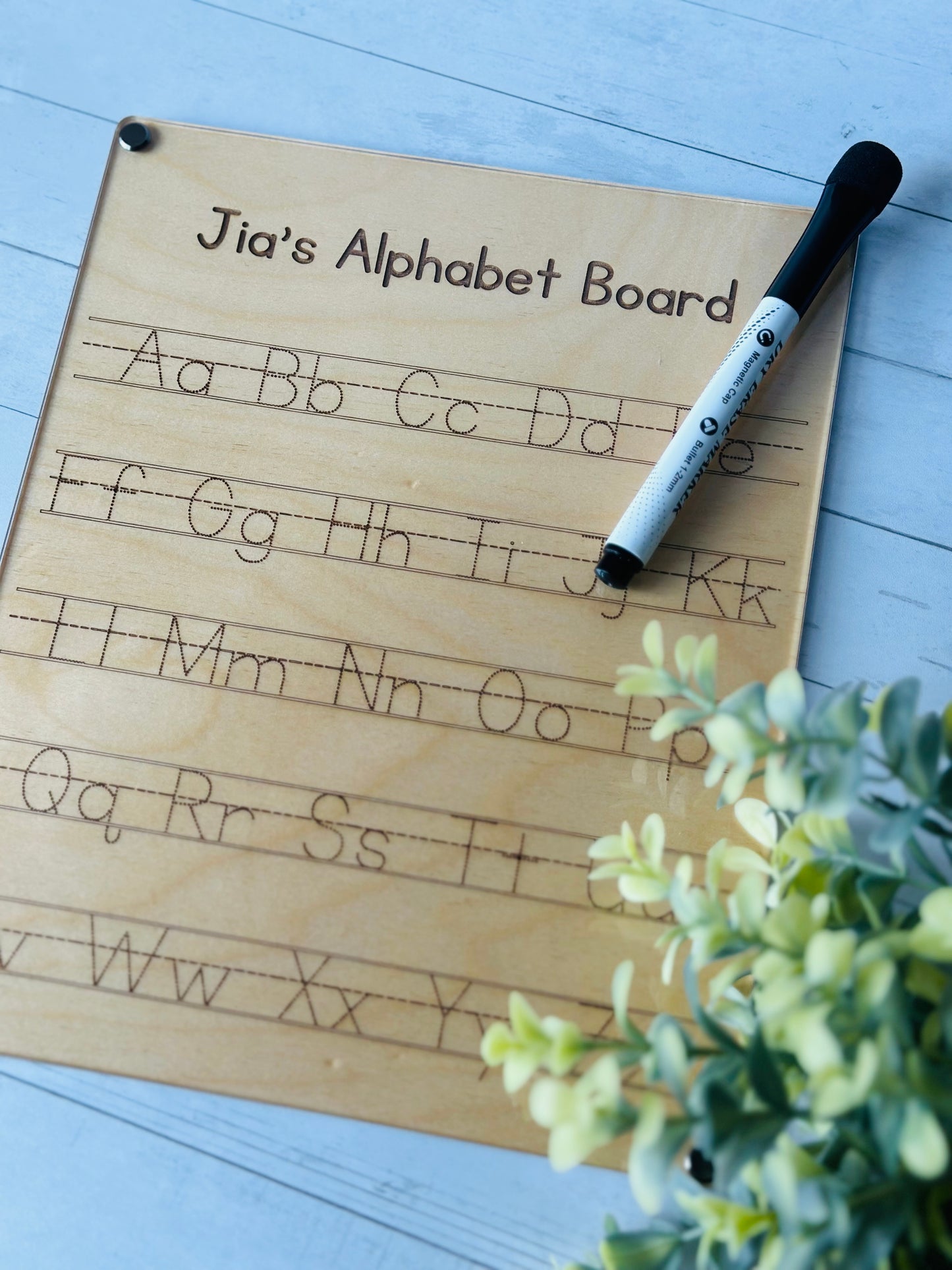 Alphabet Tracing Board